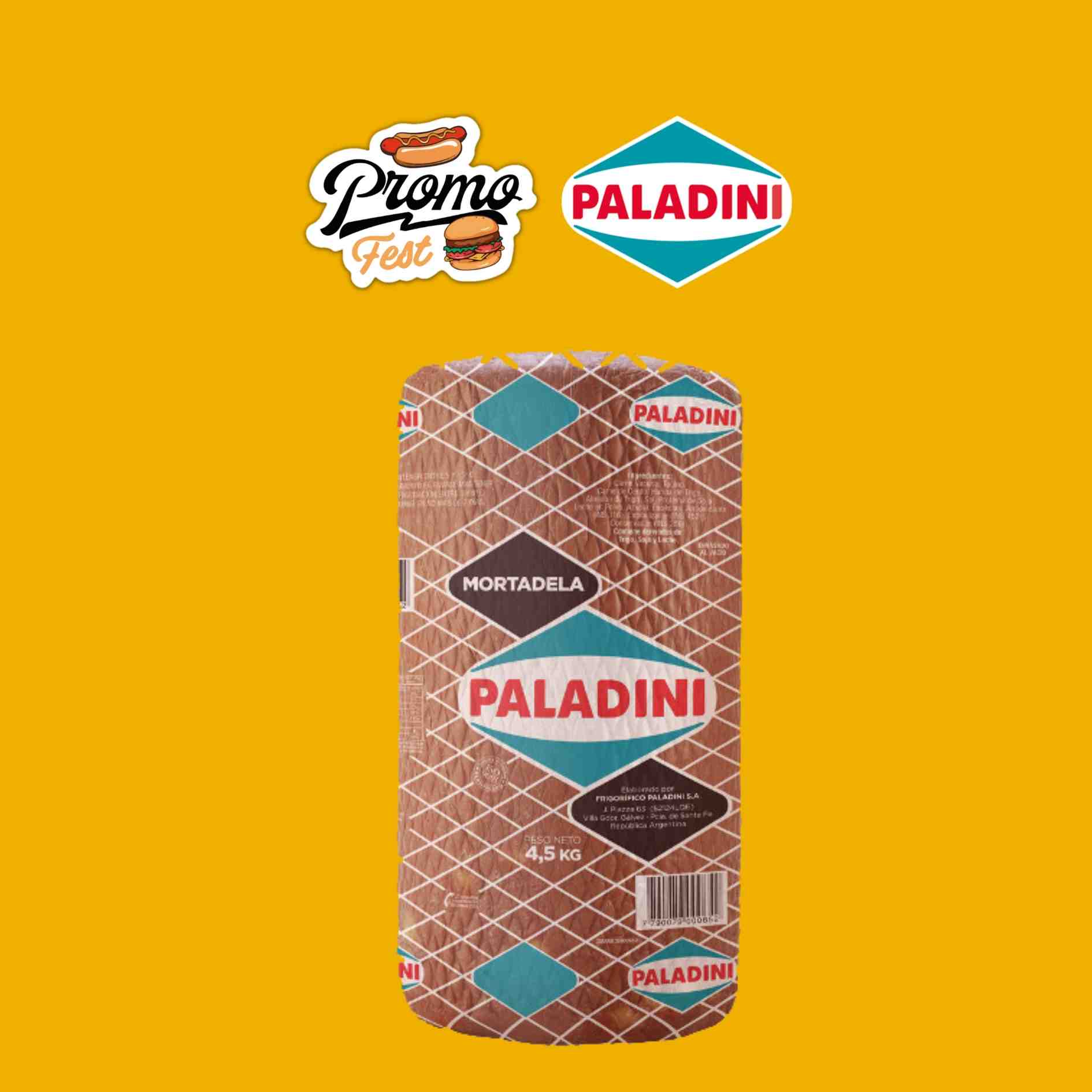 MORTADELA PALADINI X4,5KG (F)